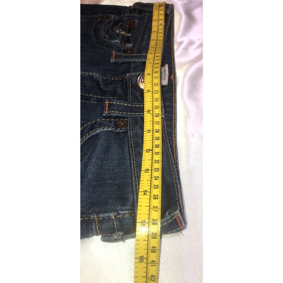 True Religion Brand Jeans Low Rise Denim Pants Section Julie Size 27 - Picture 12 of 12